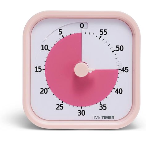 Visual Timer for Kids. Ideal for quiet time, reading, homework, chores, daily tasks, etc. Timer Aesthetic, Meet Me At Our Spot, Study Timer, Reading Homework, Time Timer, Student Desk, Student Desks, Study Tools, Countdown Timer