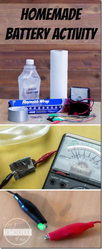 HOmemade battery science experiment for kids kindergarten, first grade, second grade, third grade, fourth grade. Electricity Activities, Homeschooling Science, Cool Science Projects, Science Kids, Science Activity, Kid Experiments, Science Projects For Kids, Science Activities For Kids, Fair Projects