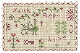 Liberty Primitives and Needlework: March 2010 Primitive Cross Stitch, Primitive Cross Stitch Patterns, Cross Stitch Sampler Patterns, Primitive Stitchery, Free Cross Stitch Charts, Cross Stitch Freebies, Free Chart, Cross Stitch Bird, Cross Stitch Borders