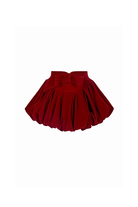 Experience luxurious comfort and stylish flair with the skirt. Made of plush velvet and featuring balloon-style pleats and a high waist, this mini skirt is perfect for making an unforgettable statement. Look and feel amazing! Paris Moodboard, Coffee Dress, Bridal Shower Attire, Cutesy Clothes, Poofy Skirt, Balloon Skirt, Puffy Skirt, Mean Blvd, Mcqueen Fashion