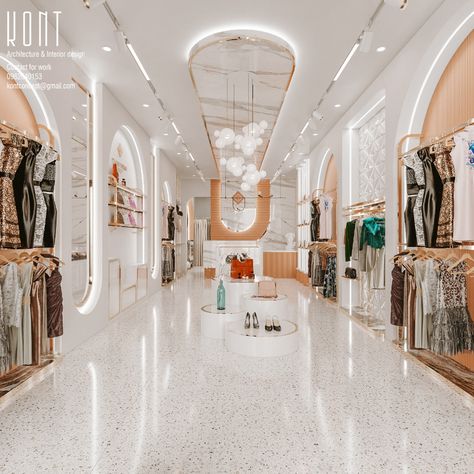 Luxury Boutique Interior, Fashion Shop Interior, Luxury Clothing Store, Fashion Store Design, Retail Store Interior Design, Clothing Store Interior, Clothing Store Design, Retail Interior Design, Store Design Boutique