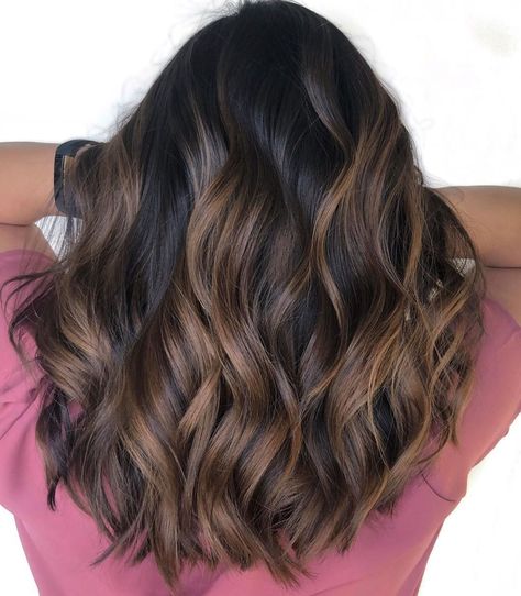 Roasted Almond Highlights Almond Highlights, Carmel Brown Hair, Highlights For Dark Brown Hair, Roasted Almond, Black Hair Balayage, Brown Ombre Hair, Hair Straightener And Curler, Hair Color Light Brown, Brown Hair Balayage