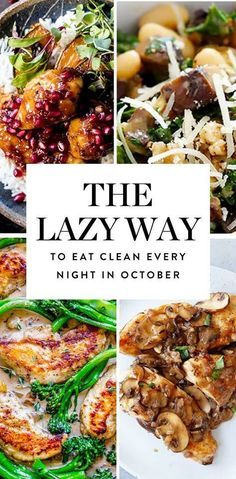 October Dinner, Tasty Dinner Recipes, What To Eat For Dinner, October Food, Clean Dinner Recipes, Clean Dinners, Clean Eating Vegan, Clean Eating Recipes For Dinner, 31 October