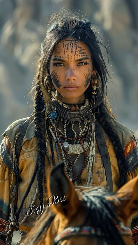 American Indian Hairstyles, Deer Woman Native Americans, Indigenous Photoshoot, Native American Woman Photography, Native American Hairstyles For Women, Native American Indians Women, Shamanic Woman, Female Native American, Woman Pilot