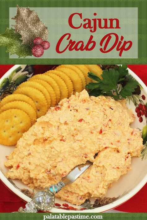 Cajun Crab Salad Recipe, Cajun Crab Salad, Egg Salad Pasta, Cajun Crab Dip, Meat Animals, Crab Dip Cold, Cajun Crab, Cold Dip Recipes, Seafood Dip