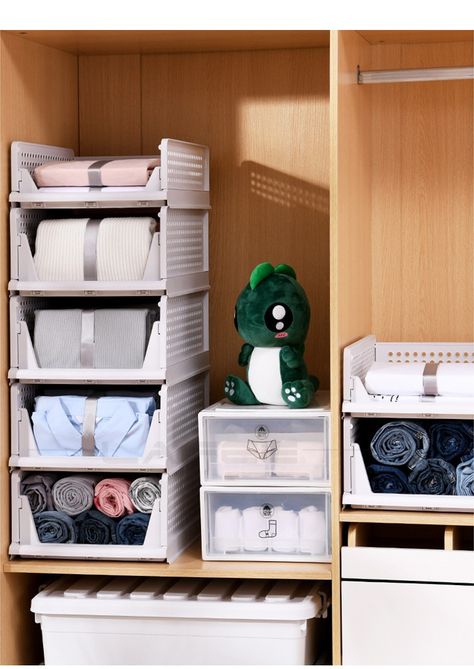 Layered Wardrobe partition storage rack drawertype foldable cabinet stackable closetorganizer interspace shelf clothes organizer|Storage Drawers| - AliExpress Foldable Cabinet, Cabinet Clothes, Foldable Wardrobe, Wardrobe Storage Boxes, Clothes Shelves, Closet Organizer With Drawers, Plastic Drawer Organizer, Clothes Storage Boxes, Closet Organization Diy