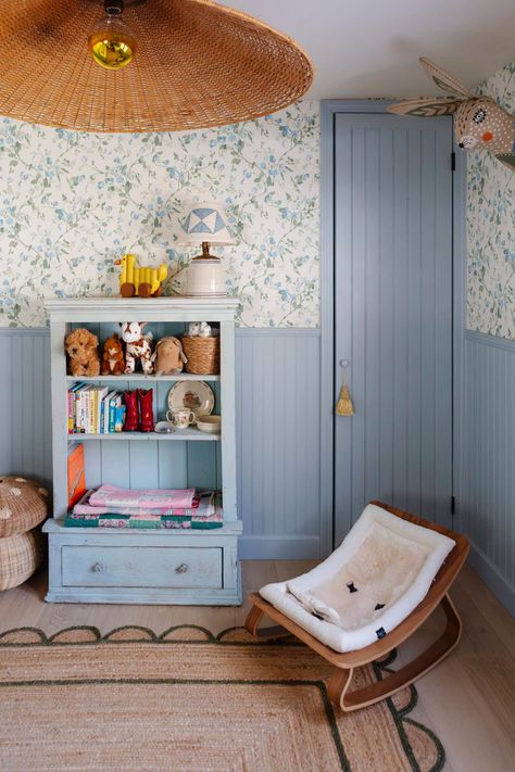 Inside a 900 Square Foot Catskills Cottage Renovation | domino Whimsical Interior Design, Fairytale Home, Small Home Renovation, Montessori House, Childrens Rooms, Fairytale Nursery, Round Window, Cottage Renovation, Kids Bedroom Inspiration