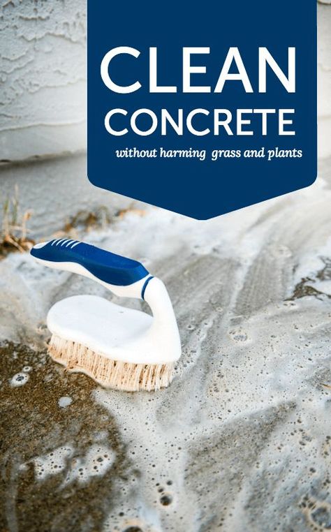 Concrete Cleaner, Clean Concrete, Cleaner Recipes, Deep Cleaning Tips, Oven Cleaning, Shower Cleaner, Modern Farmhouse Decor, House Cleaning Tips, Diy Cleaning Products