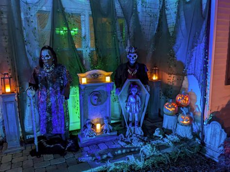 Haunted Eve Halloween 2023 | Yard Haunt Theme: Haunted Bayou… | Flickr Haunted New Orleans, Haunted Bayou, Haunted House Ideas, Haunted Attractions, Yard Haunt, Creepy Halloween Decorations, Halloween 2023, Halloween Yard, Creepy Halloween