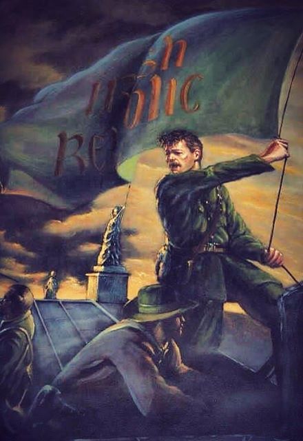 Up the Republic, one island, one nation I.r.a Ireland, Irish Revolution, 1916 Rising, Ireland 1916, Celtic History, Ireland People, Asparagus Wraps, Irish Independence, Irish Things