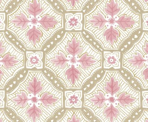 Camona - Pink | anna-spiro-textiles Anna Spiro, Wallpaper Website, Coordinating Patterns, Contemporary Wallpaper, Pattern Matching, Wallpaper Collection, All Paper, Eclectic Style, Wallpaper Samples