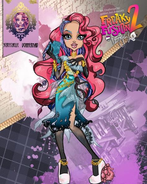 Cool Heels, Monster High Mermaid, High Characters, Arte Monster High, Custom Monster High Dolls, Raven Queen, Monster High Custom, Monster High Art, Monster High Characters