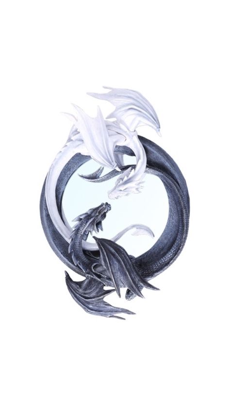 Yin and Yang dragons <3 Yin Yang Drawing Ideas, Dragon Ying Yang Tattoo, Ying And Yang Dragon Tattoo, Yang Yang Tattoo, Yin And Yang Dragon Tattoo, Dragons Tattoo Designs, Yin Yang Dragon Tattoo, Twin Dragon Tattoo, Ying Yang Tattoo With Dragon