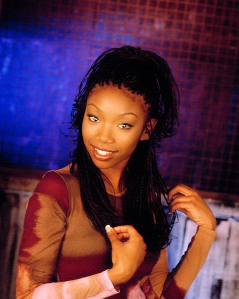 Brandy Braids, Brandy Outfits, Brandy Norwood, S Girl, Black Femininity, Braids For Black Women, 90s 00s, Woman Crush, Girl Next Door