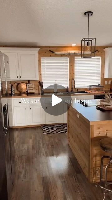 Cheyenne Swindle-Negrete on Instagram: "Western Kitchen inspo✨

Haven’t shared my kitchen in a while so here’s an updated video🫶🏻

 #westernkitchendecor #westernhome #westernhomeinspo #westernstyle #viralvideos" South Western Kitchen, Western Kitchen Design, Western Boho Kitchen, Western Home Decor Kitchen, Western Kitchen Ideas, Cowboy Kitchen, Western Kitchen Decor, Ranch Kitchen, Western Kitchen