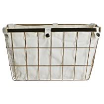 Check this out at Amazon Black And Gold Bathroom, Gold Bathroom Accessories, Wire Basket Storage, Bathroom Baskets, Metal Basket, Large Storage Baskets, Wire Storage, Metal Baskets, Stylish Storage Solutions