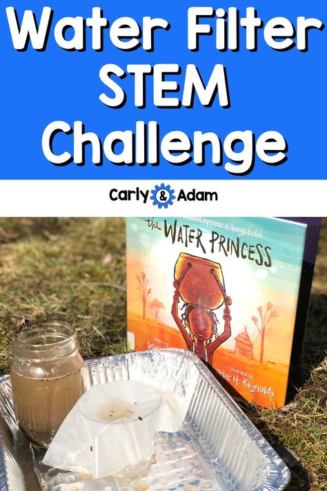 This activity engages students by connecting them to kids of another culture, and educating them on a current world crisis. While many STEM activities are designed with 'fun' in mind, this one requires a certain level of seriousness. Earth Day Stem, Water Princess, Opinion Writing Activities, Steam Challenges, Stem Elementary, Stem Lesson, Stem Teacher, Stem Activity, Classroom Freebies