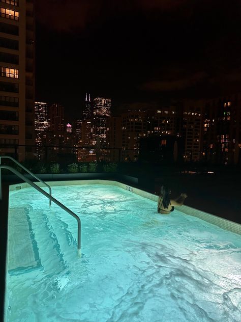 City Pool Aesthetic, Nighttime Pool Aesthetic, Apartment Pool Aesthetic, Hotel Swimming Pool Aesthetic, Swim Pool Aesthetic, Swimming Night Aesthetic, Rooftop Pool Aesthetic, Rooftop Night Aesthetic, Night Swimming Aesthetic Pool