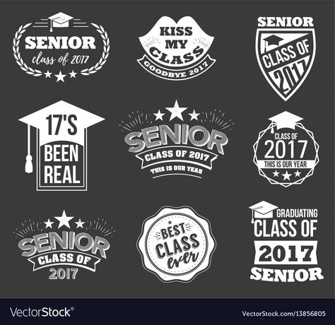 Senior Jackets Design Ideas Logo, Senior Logo, Funny Labels, Letterman Jacket Patches, Graduation Logo, Sr Logo, Senior Class Shirts, Senior Sweatshirts, Senior Year Fun