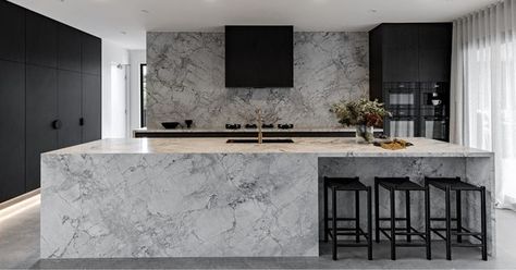 Super White Dolomite, Copper Fixtures, Dolomite Stone, Statement Kitchen, Design Boards, Brushed Copper, Interior Design Boards, Concrete Kitchen, Stone Kitchen