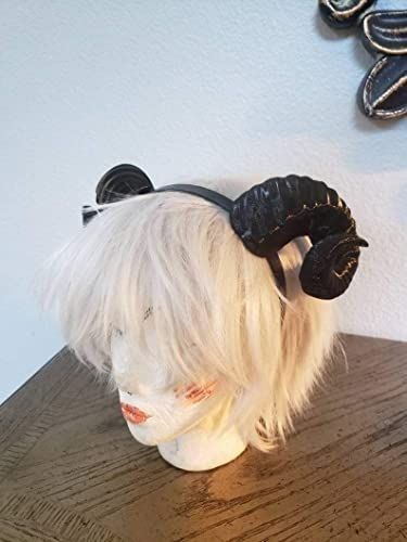 Diy Horns Headband, Diy Horns, Maleficent Horns, Horns Costume, Horns Headband, Cosplay Horns, Horn Headband, 3d Printing Diy, Ram Horns