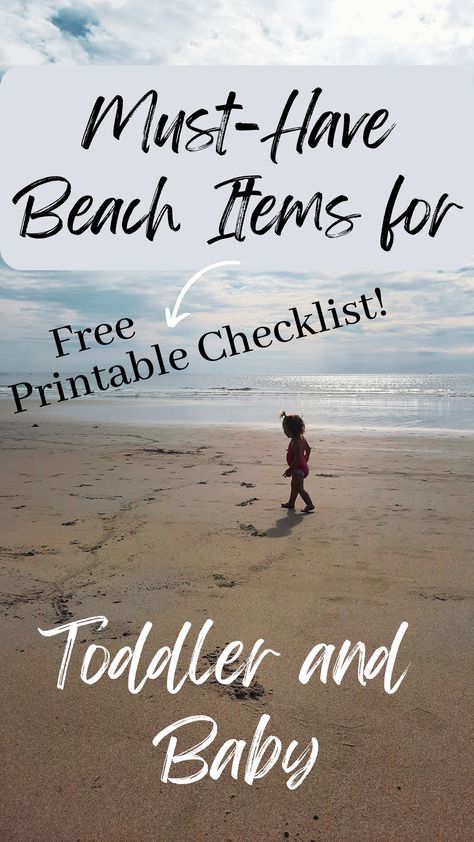 Find out what essentials you need so you are prepared and can avoid overpacking. Don't forget to download and print my free checklist! Toddler Beach Packing List, Beach Checklist, Beach Packing List, Toddler Beach, Beach Items, Beach Packing, Parenting Inspiration, Free Checklist, Printable Checklist