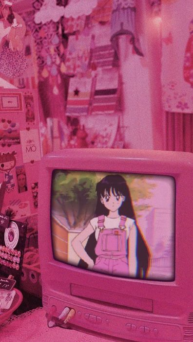 Pink Retro Wallpaper, Teenager Bedroom Design, Systems Art, 20th Birthday Party, Pink Tumblr Aesthetic, Anime City, Supreme Wallpaper, Retro Gadgets, Aesthetic Japan