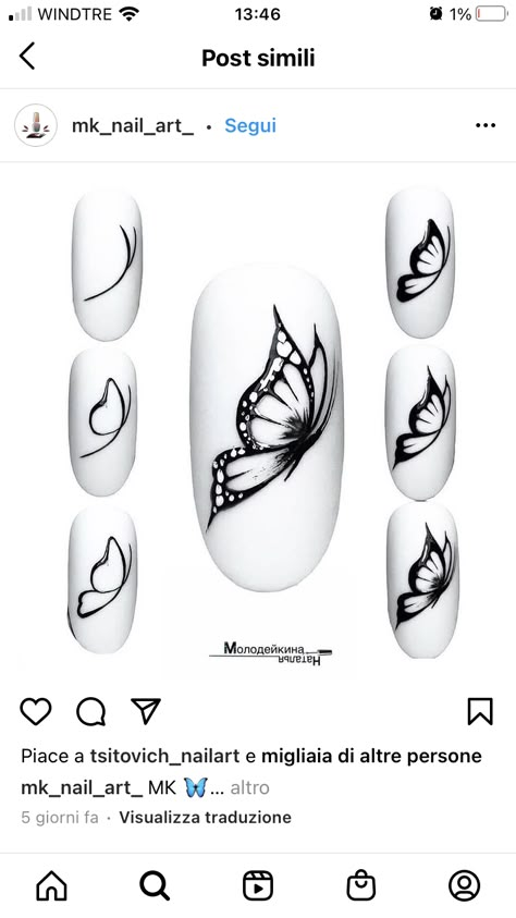 How To Draw A Butterfly On Nails, Draw Nail Art Design, Nail Drawing Tutorial, Butterfly Nails Design Ideas, Simple Butterfly Nail Art, Nail Designs Drawing, Simple Butterfly Nails, Nails Butterfly Design, Butterfly Nail Art Designs