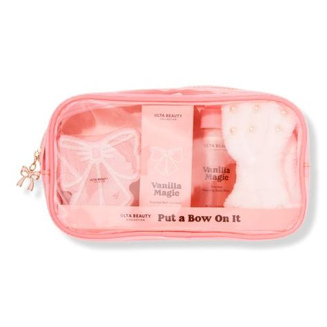 #affiliate Put a Bow on It Gift Set - ULTA Beauty Collection | Ulta Beauty in 2024 | Gift set, Ulta beauty, Gifts Stocking Gifts For Friends, Hobby Lobby Gifts, Girly Christmas Gift Basket, Pink Gifts For Friends, Non Expensive Christmas Gifts, Random Christmas Gifts, Beauty Christmas Gifts, Teen Bday Gifts, Things To Get Your Mom For Christmas