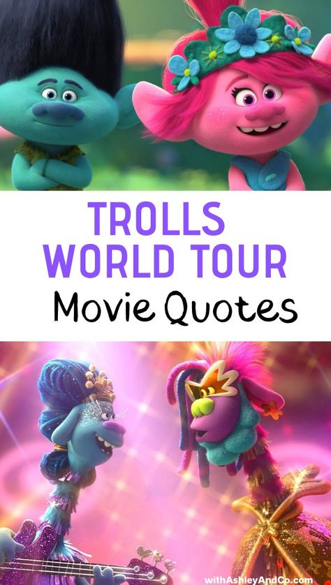 Trolls World Tour Quotes, Trolls World Tour, Trolls, Trolls Movie Quotes, Trolls World Tour party ideas, #TrollsWorldTour Trolls Quotes, Trolls World Tour Party, Troll Quote, Tour Quotes, Hug Time, Wrapped Hot Dogs, Trolls Party, Trolls World Tour, Trolls Birthday Party