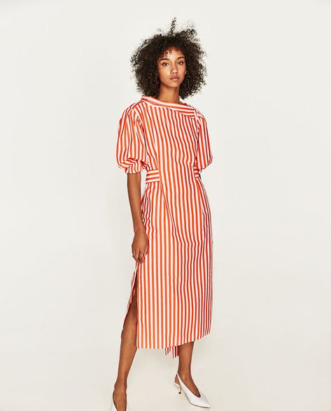 Casual Midi Skirt, Summer Work Dresses, Sustainable Outfits, Casual Wedding Dresses, Boss Life, Casual Wedding Dress, Striped Midi Dress, Cute Summer Dresses, Casual Wedding