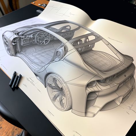 Electric Car Concept, Futuristic Cars Design, Design Sketching, Motor Mobil, Mechanical Engineering Design, Cool Car Drawings, Pretty Bike, Industrial Design Sketch, Car Design Sketch