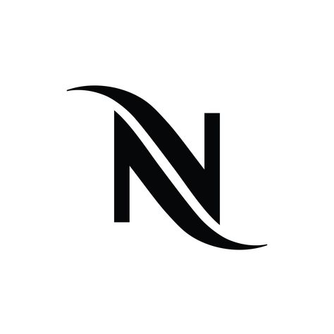 Nespresso vector Logo, Nespresso is a premium price coffee, an operating unit of the Nestlé Group. Their machines brew espresso and coffee from coffee N N Logo Design, An Letter Logo, An Logo Design Letter, A N Logo Design, Y Logo Design Ideas, N Design Letter, N Logo Design Letters, An Logo Design, Letter N Design