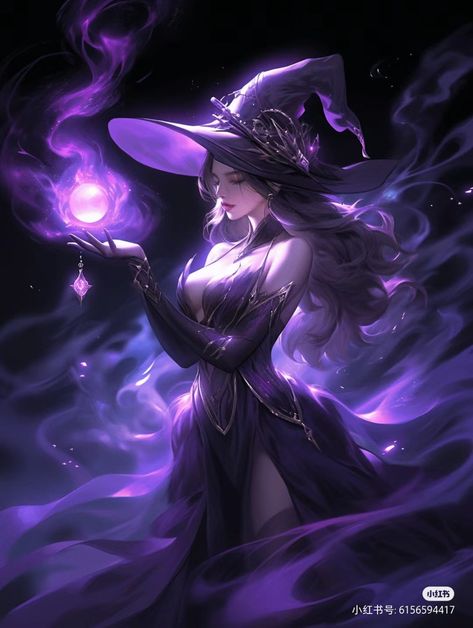 Dark Witch Character Art, Witch Woman Art, Witch Oc Character Inspiration, Evil Fairy Art, Witch Character Design Modern, Cute Witch Character Design, Wild Magic Sorcerer, Witch Dragon, Dream Witch