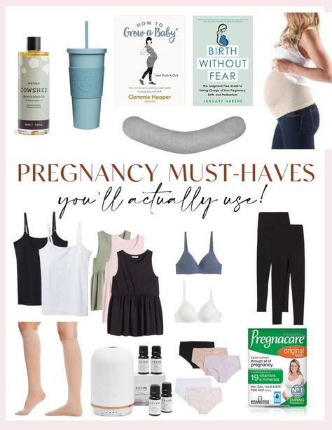 These pregnancy must-haves will get you through all three trimesters of pregnancy! I found them so helpful, especially in the second and third trimesters. Second Trimester Essentials, Third Trimester Fashion, Maternity Must Haves, Maternity Essentials, Planning Pregnancy, Baby Wishlist, Pregnancy Must Haves, All About Pregnancy, Pregnancy Essentials