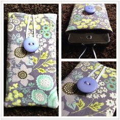 Phone Case Tutorial, Handmade Mobile, Mobile Phone Shops, Sewing Case, Phone Covers Diy, Laundry Design, Cell Phone Pouch, Beginner Sewing, Mobile Phone Covers