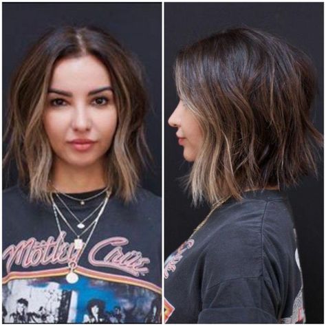 Brunette Bob Money Piece, Brunette Balayage Hair Short, Hairstyle Quotes, Hairstyle Black, Rambut Brunette, Brown Bob, Women Braids, Short Ombre Hair, Woman Hair