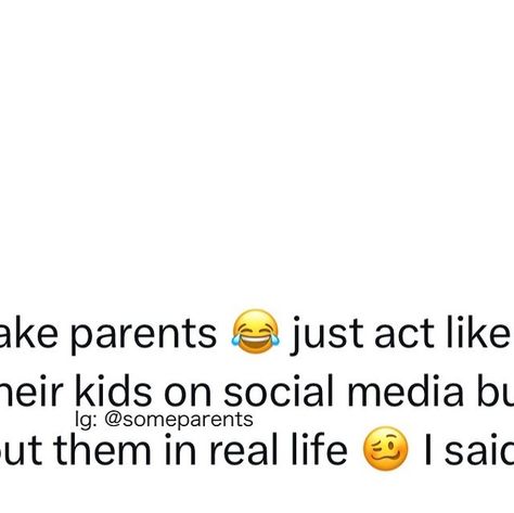 @someparents on Instagram: "social media is really a coverup for a lot of people, not even just parents. Follow @someparents for more motivation, inspiration, and daily posts about baby mama’s and baby daddy’s. Dm @someparents for promos if 💵 ready" 2023 Social Media, Toxic Family Quotes, Toxic Family, A Lot Of People, Instagram Social Media, Baby Quotes, Baby Mama, Picture Captions, Parenting Quotes