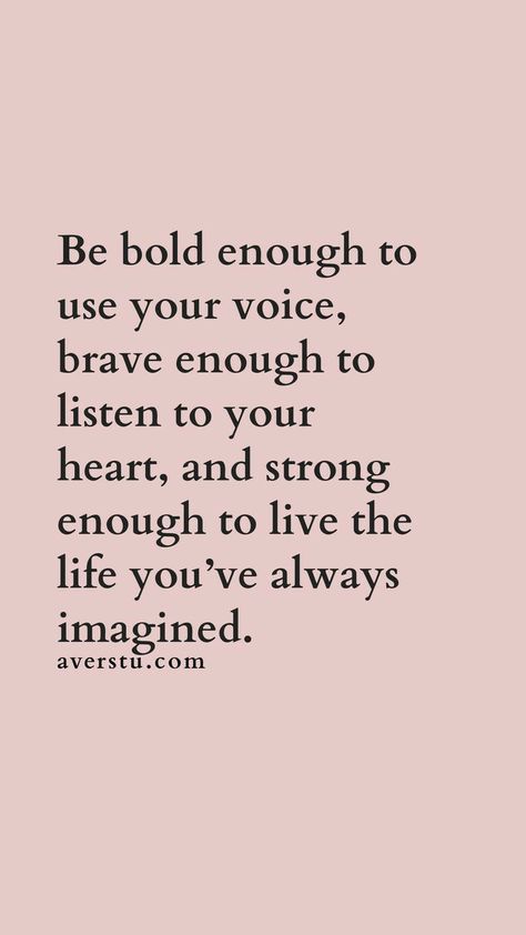 Bold Quotes, Spend Time Alone, Voice Quotes, Quotes Self Love, Enough Is Enough Quotes, Use Your Voice, Worthy Of Love, Brave Quotes, Be Bold Quotes