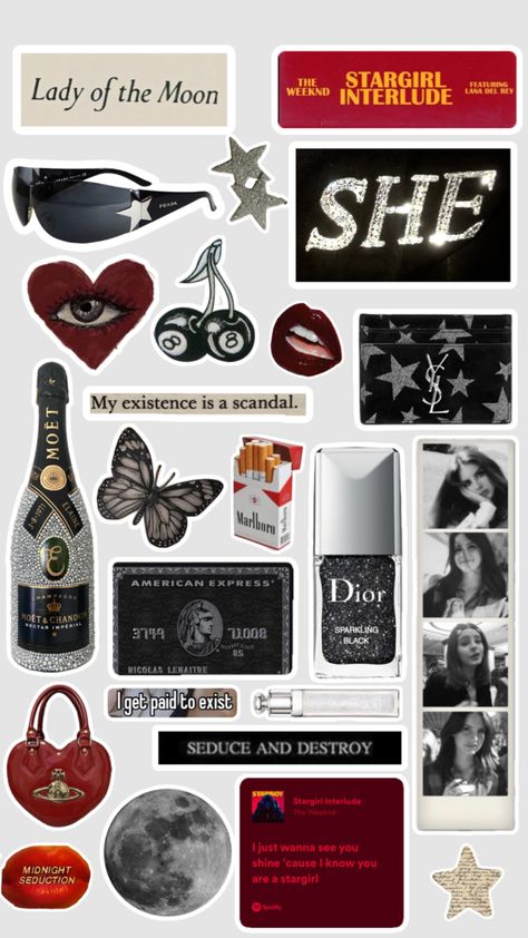 Wallpaper/ stickers, lana del rey, stargirl, The Weeknd, moet, Dior #stargirl Lana Del Rey Stargirl, Phone Cover Stickers, Scrapbook Printing, Iphone Case Stickers, Scrapbook Book, Collage Phone Case, Scrapbook Stickers Printable, Wallpaper Stickers, Phone Stickers