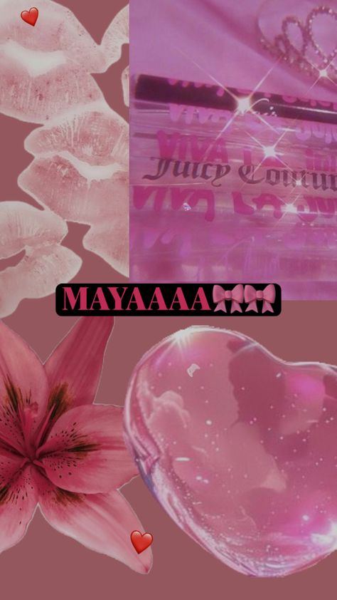 Wallpaper Name, Maya Name, Cute Wallpapers, Pink