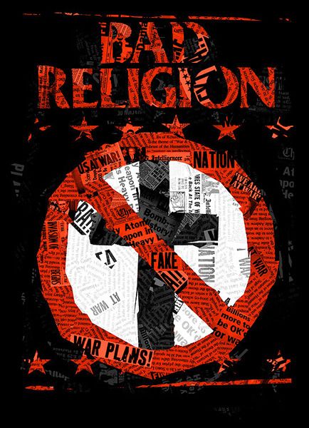 elephantautist: “ by munk one….bad religion ” Bad Religion Wallpaper, Bad Religion Logo, Sorry Mom, Bad Religion, Rock N Roll Art, Punk Poster, Arte Punk, Music Illustration, Punk Art