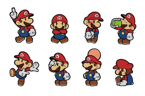 Paper Mario Origami King, Paper Luigi, Toad Mario Bros, Mario Origami, Paper Mario Color Splash, Pop Culture Tattoos, Mario Tattoo, Culture Tattoos, Super Mario Bros Party