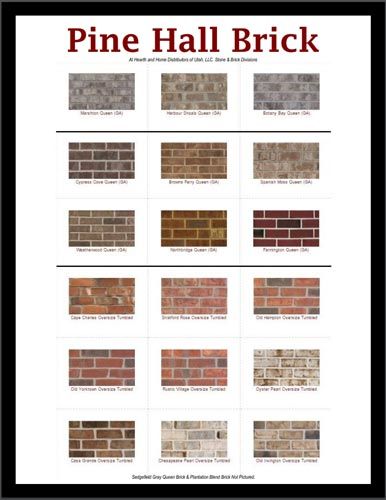 HHDU of Salt Lake City - Brick Products, Real Brick Types Of Brick Colors, Brick Samples Exterior Colors, Fauc Brick Backsplash, Brick Backsplash Kitchen Backsplash.com, Fireplace Showroom, Red Clay Bricks, Koni Brick Old Chicago Rosse, Interior Accent Wall, Brick Hearth