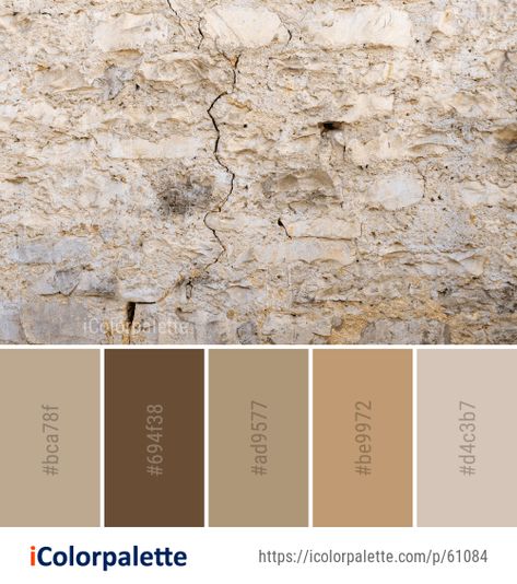 4 Limestone Color Palette ideas in 2020 | iColorpalette Limestone Color Palette, River Rock Color Palette, Sandstone Color Palette, Stone Wall Color Palette, Rock Color Palette, Wood Colour Palette, Brick Color Palette, Stone Color Palette, Color Plattes