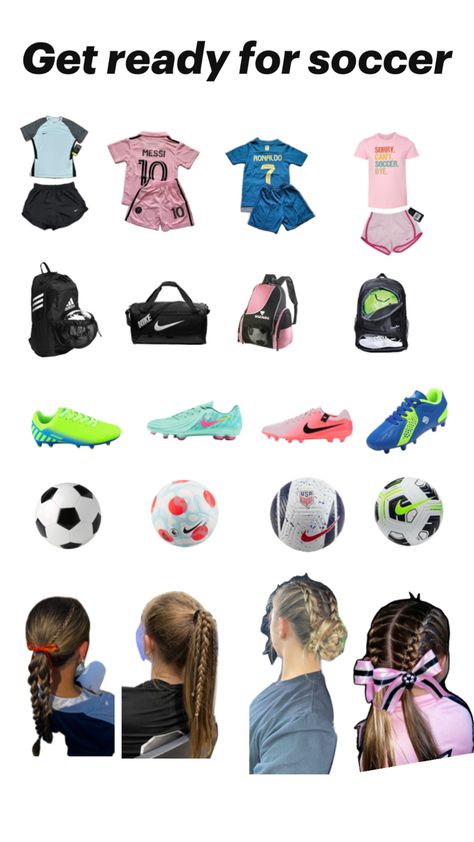 Soccer Things You Need, Soccer Necessities, Pick Your Outfit Aesthetic, Soccer Practice Outfits, Soccer Fits, Soccer Fit, Soccer Locker, Soccer Problems, Soccer Poses