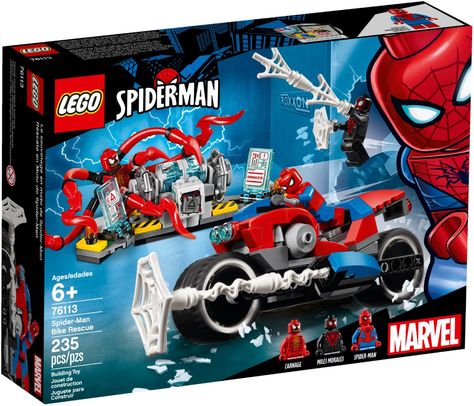 Lego Spider Man, Lego Spiderman, Lego Avengers, Lego Marvel's Avengers, Bike Toy, Superhero Toys, Shop Lego, Man Spider, Lego Marvel Super Heroes