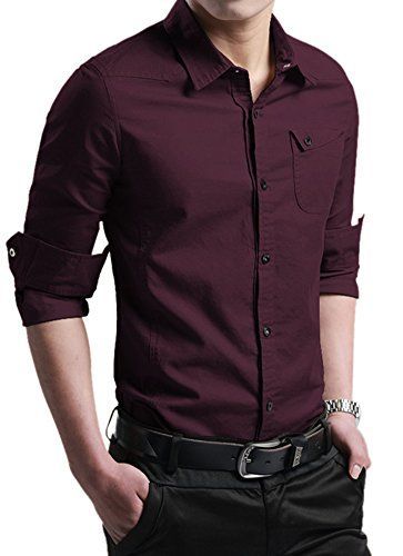 Haunted Wedding, Business Blouse, Social Dress, Army Shirt, Shirt Business, Men's Button Down Shirt, Men Shirt Style, Spring Shirts, Slim Fit Shirt