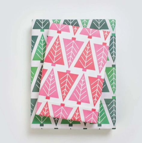 sustainable gift wrap - wrappily Eco Gift Wrapping, Eco Friendly Wrapping Paper, Geometric Trees, Eco Friendly Wrapping, Eco Friendly Gift Wrapping, Holiday 2022, Paper Works, Holiday Wrapping Paper, Christmas Stationery