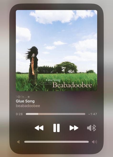 #beabadoobee Glue Song Beabadoobee Spotify, Beabadoobee Spotify, Ig Filters, Music Recommendations, Wallpaper Photos, Music Taste, Music Album Cover, Song Playlist, Music Covers